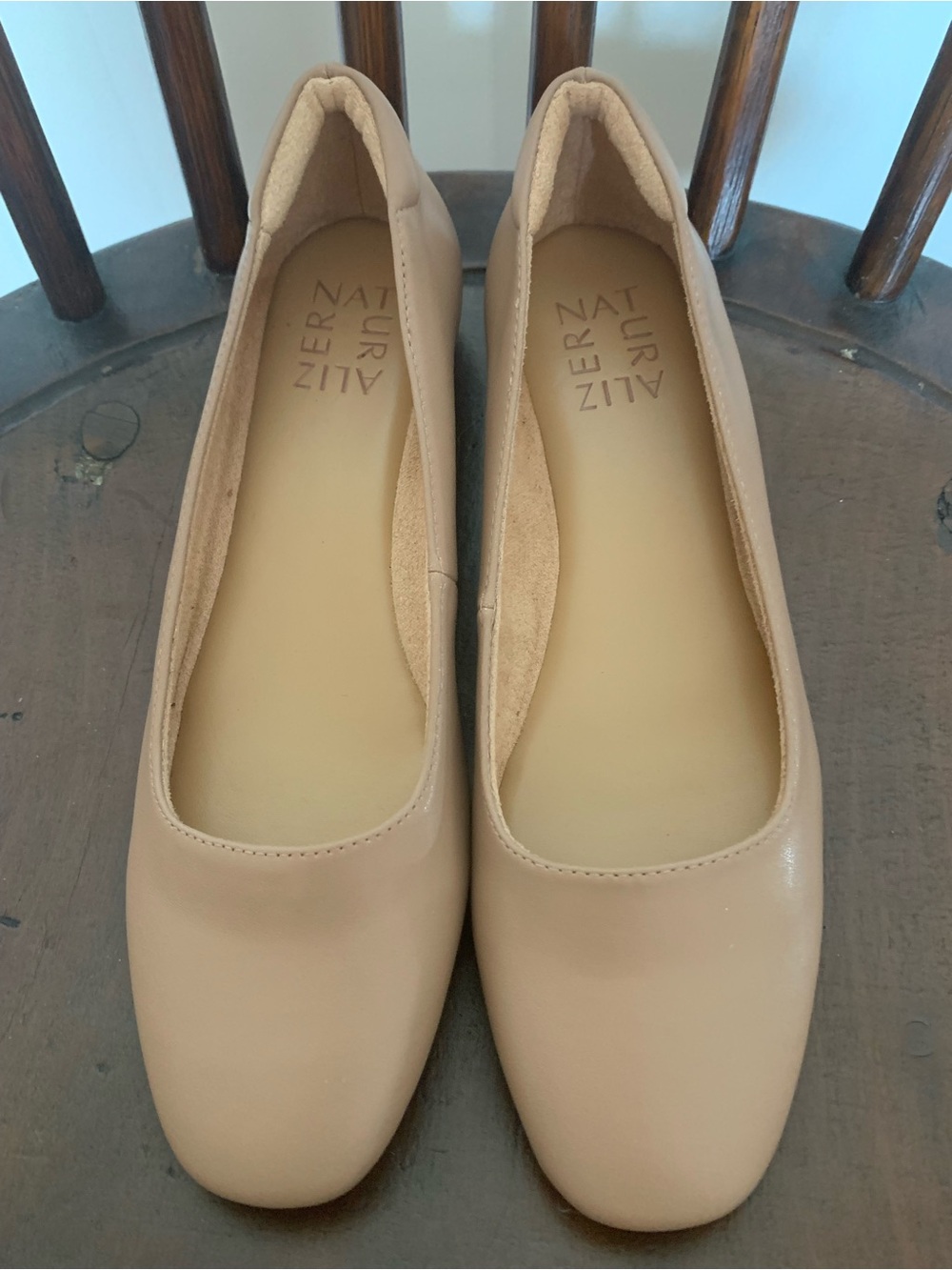 Naturalizer Beige Slip-On Ballet Flats Kari 6M NWOT